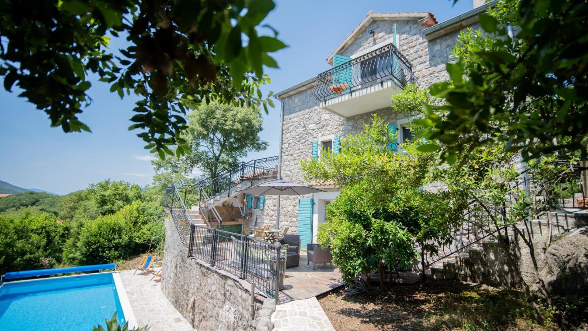 Villa Toscana With A Pool Tivat Extérieur photo